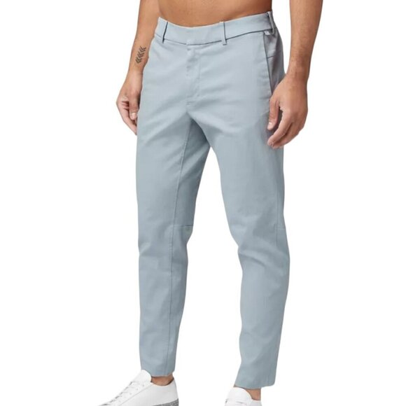 Lululemon Shadow Lite Pant Oxford Mid Rise Casual Chino Pants Gray 28 - Picture 1 of 9